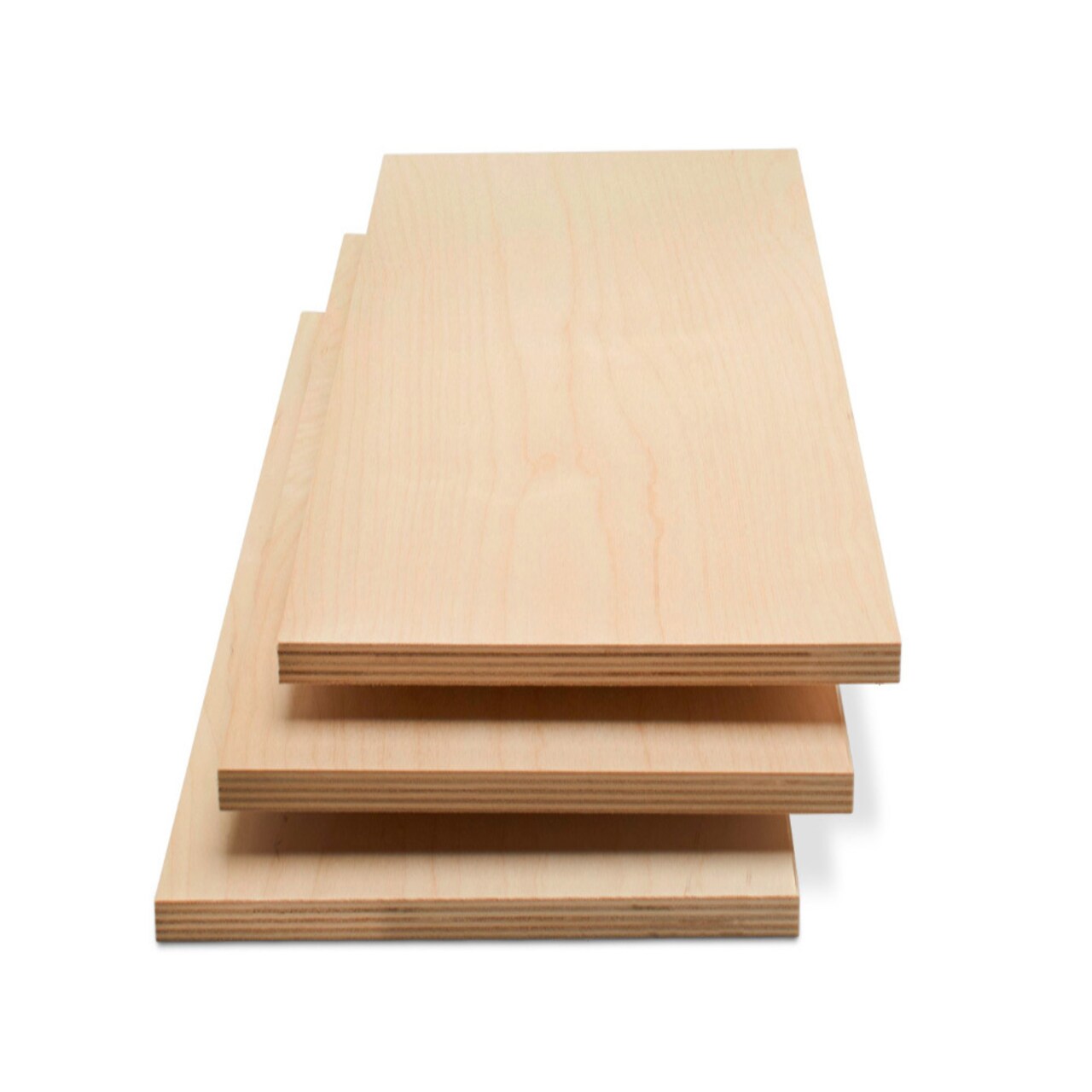 Baltic Birch Plywood, 12 x 24 Inch, B/BB Grade Sheets, 1/2, 1/4 or 1/8 Inch Thick| Woodpeckers
